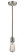 Whitney One Light Mini Pendant in Satin Nickel (405|100SN-10BR-0SN)