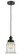 Edison One Light Mini Pendant in Matte Black (405|100BK-10GY-1H-BK-G184)