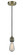 Winchester One Light Mini Pendant in Antique Brass (405|100AB-10BK-2AB)