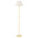 Leeds One Light Floor Lamp in Aged Brass (70|MDSL133-AGB)