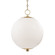 Sphere No.1 One Light Pendant in Aged Brass (70|MDS701-AGB)