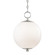 Sphere No.1 One Light Pendant in Polished Nickel (70|MDS700-PN)