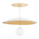 Brim LED Chandelier in Soft White/Gold Leaf (70|KBS1743701-L)