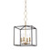 Richie Four Light Pendant in Aged Brass/Black (70|BKO150-AGB/BK)