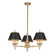 Cheshire Nine Light Chandelier in Aged Brass (70|9523-AGB)