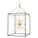 Glendale 25 Light Lantern in Aged Brass/Black (70|8927-AGB/BK)