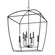 Bryant 12 Light Lantern in Aged Iron (70|8334-AI)