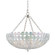 Floral Park Eight Light Chandelier in Polished Nickel (70|8224-PN)