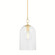 Belleville One Light Pendant in Aged Brass (70|7510-AGB)