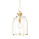 Eldridge One Light Pendant in Aged Brass (70|7306-AGB)