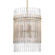 Wallis Ten Light Chandelier in Aged Brass (70|6320-AGB)