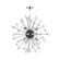 Liberty Six Light Chandelier in Polished Nickel (70|5032-PN)