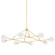 Andrews LED Chandelier in Aged Brass (70|4846-AGB)