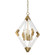 Lyons Four Light Pendant in Aged Brass (70|4617-AGB)