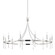 Gates 12 Light Chandelier in Polished Nickel (70|4351-PN)