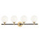 Bowery Four Light Bath Bracket in Aged Brass/Old Bronze (70|3704-AOB)