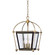 Hollis Four Light Pendant in Aged Brass (70|3612-AGB)