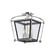 Hollis Four Light Semi Flush Mount in Polished Nickel (70|3610-PN)