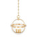 Malloy Three Light Lantern in Vintage Gold Leaf (70|3315-VGL)