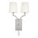 Glenford Two Light Wall Sconce in Polished Nickel (70|3112-PN)