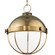 Sumner One Light Pendant in Aged Brass (70|2315-AGB)