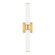Mill Valley Two Light Wall Sconce in Aged Brass (70|1262-AGB)