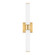 Mill Valley Two Light Wall Sconce in Aged Brass (70|1262-AGB)