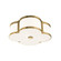 Chandler Three Light Flush Mount in Aged Brass (70|1216-AGB)