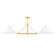 Williamsburg Four Light Island Pendant in Aged Brass (70|1057-AGB)