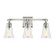 Monterro Three Light Vanity in Satin Nickel (454|VS24703SN)
