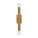 Beckham Modern Two Light Wall Sconce in Burnished Brass (454|TW1122BBS)