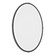 Mirror Beveled Oval Mirror in Black (39|710004-10)