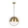 Bacall One Light Pendant in Burnished Brass (454|TP1101BBS)