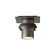 Twilight Twilight Small Dark Sky Friendly Outdoor Semi-Flush in Coastal Dark Smoke (39|364901-SKT-77)