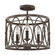 Patrice Three Light Semi-Flush Mount in Deep Abyss (454|SF346DA)