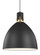Brynne LED Pendant in Matte Black (454|P1443MB-L1)
