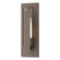 Vertical Bar Vertical Bar Fluted Glass Small Outdoor Sconce in Coastal Bronze (39|307281-SKT-75-ZU0660)