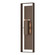 Shadow Box Shadow Box Extra Tall Sconce in Coastal Bronze (39|302608-SKT-75-75-ZM0736)