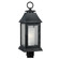 Shepherd One Light Post Lantern in Dark Weathered Zinc (454|OL10608DWZ)