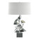 Gallery Gallery Twofold Table Lamp in Vintage Platinum (39|273050-SKT-82-SF1695)