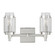 Flynn Two Light Vanity in Polished Nickel (454|LV1012PN)