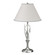 Leaf Forged Leaves and Vase Table Lamp in Sterling (39|266760-SKT-85-SF1555)