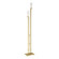 Metra Metra Twin Tall Floor Lamp in Modern Brass (39|248416-SKT-86-GG0073)