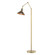 Henry One Light Floor Lamp in Modern Brass (39|242215-SKT-86-05)