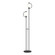 Pluto Two Light Floor Lamp in Black (39|242210-SKT-10-GG0436)