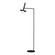 Nodes One Light Floor Lamp in Midnight Black (454|KT1011MBK2)