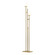 Rook Rook Twin Floor Lamp in Modern Brass (39|234903-SKT-86-GG0188)