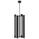 Carson LED Pendant in Midnight Black (454|KP1114MBK)