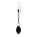 Willow Willow Sconce in Black (39|209120-SKT-10)