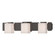 Impressions Impressions 3 Light Sconce in Oil Rubbed Bronze (39|207843-SKT-14-GG0108)
